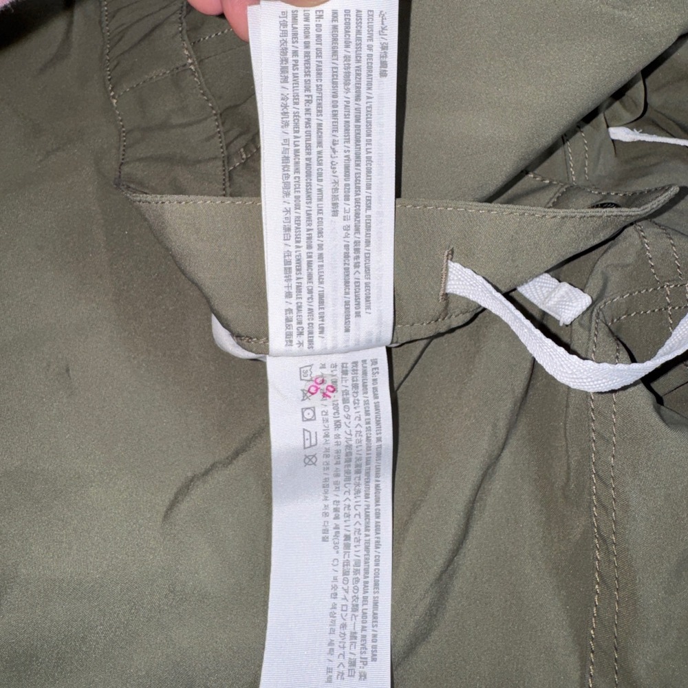 Abercrombie & Fitch Men XL Stretch All Day Shorts Olive Green Mesh Lined - Picture 14 of 14